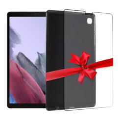 تبلت سامسونگ مدل Galaxy Tab A7 Lite SM-T220 ظرفیت 32 گیگابایت و رم سه گیگابایت به همراه کاور و محافظ صفحه‌ نمایش