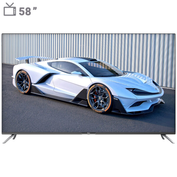 تلویزیون هوشمند ال ای دی جی پلاس مدل GTV-58PU722S سایز 58 اینچ