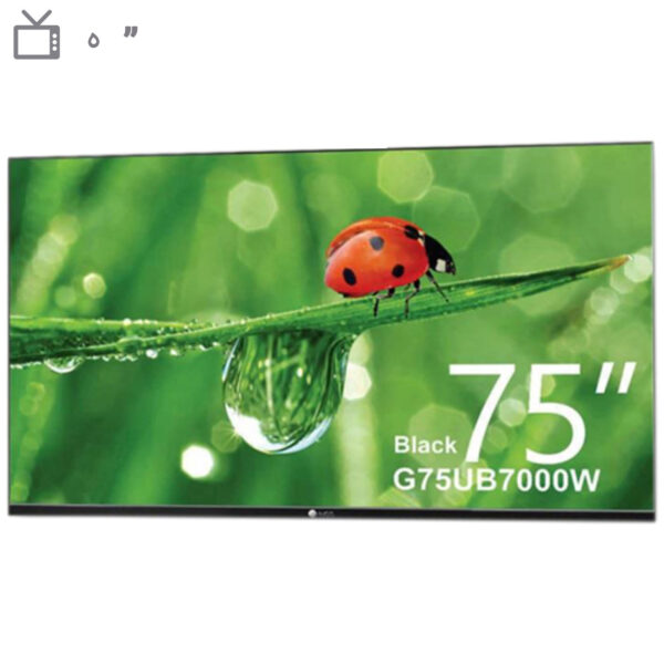 تلویزیون ال ای دی فوق هوشمند ام جی اس مدل G75UB7000W سایز 75 اینچ به همراه اشتراک 3 ماهه نماوا