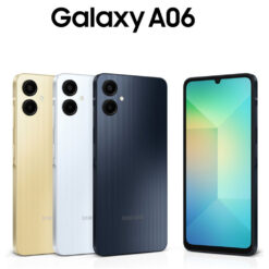 گوشی موبایل سامسونگ مدل Galaxy A06 دو سیم کارت ظرفیت 128 گیگابایت و رم 4 گیگابایت - به همراه شارژر 25 وات سامسونگ