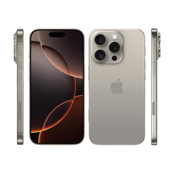 گوشی موبایل اپل مدل iPhone 16 Pro ZAA دو سیم کارت ظرفیت 256 گیگابایت و رم 8 گیگابایت - به همراه شارژر